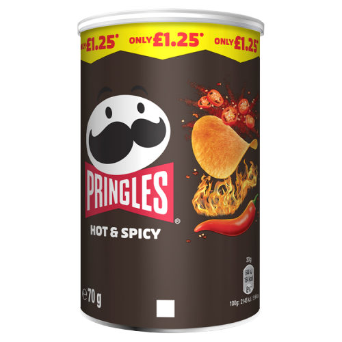 Picture of Pringles Hot & Spicy PMP £1.25