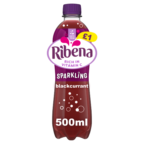 Picture of Ribena Sparkling Blackcurrant £1^^^