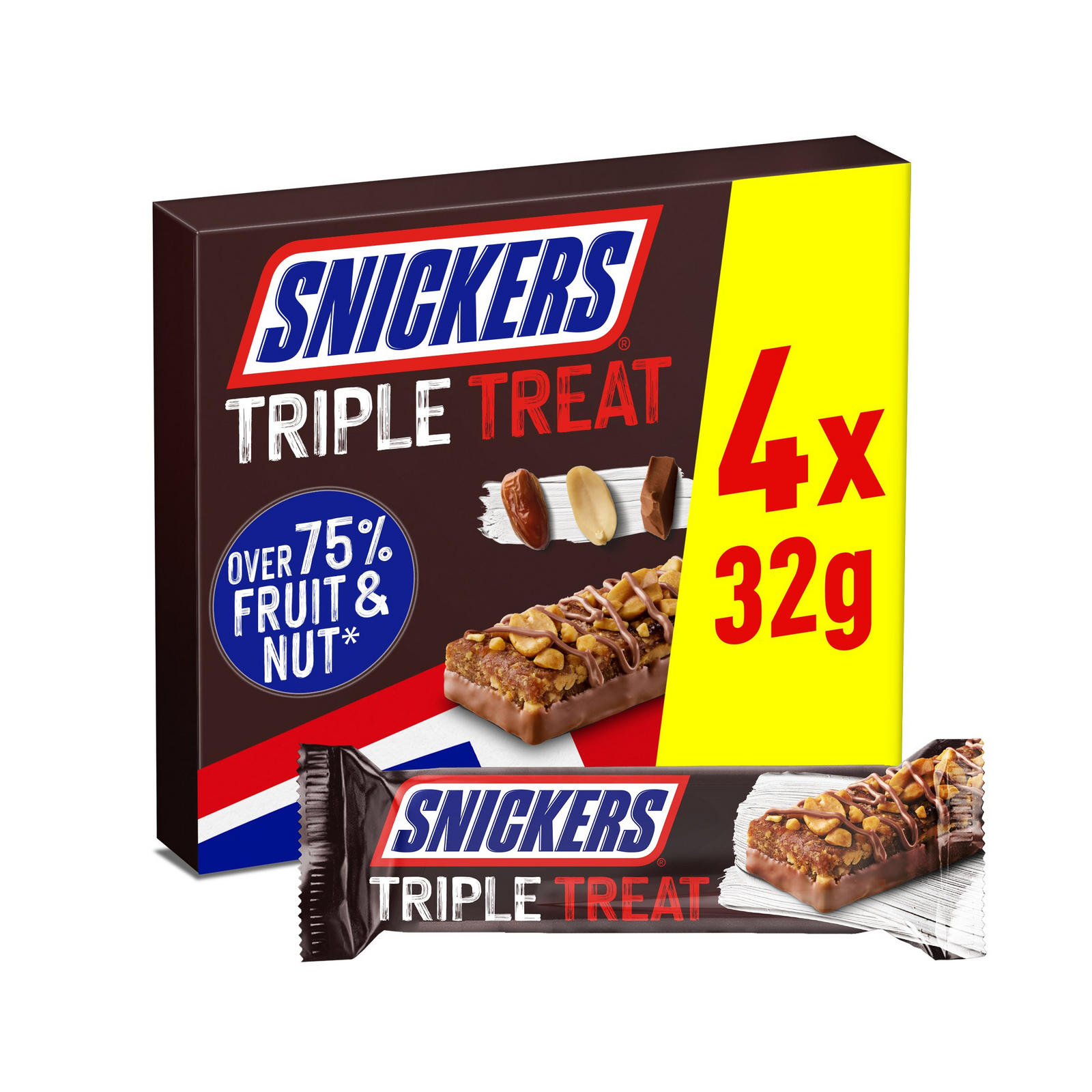 Picture of Snickers Triple Treat 4pk