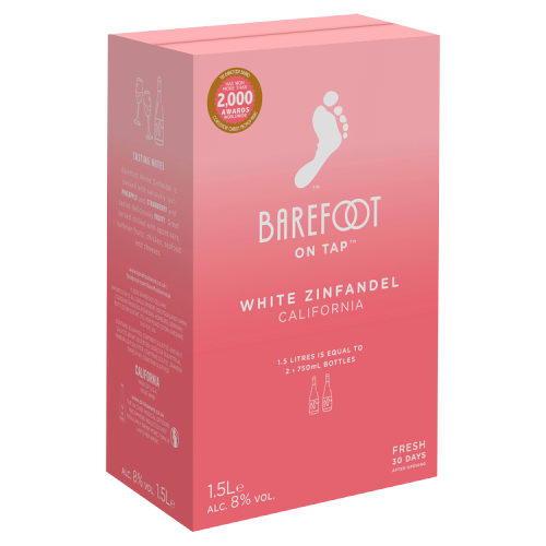 Picture of Barefoot White ZinfandelBIB