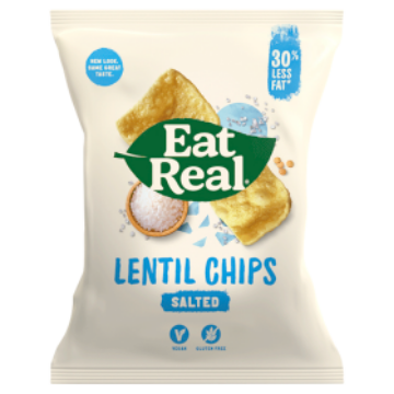 Picture of Eat Real Lentil Chips Sea Salt Grab Bag