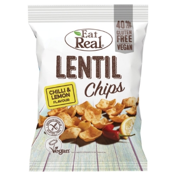 Picture of Eat Real Lentil Chips Chilli Lemon Grab Bag