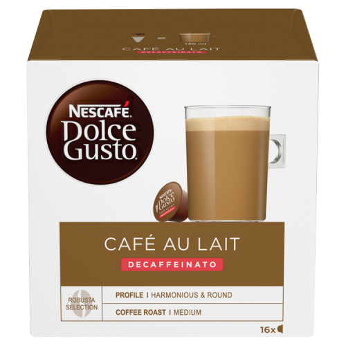 Picture of Nescafe DG Café Au Lait Decafe 16 PODs