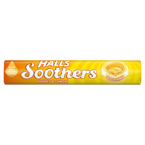 Picture of Halls Soothers Honey & Lemon