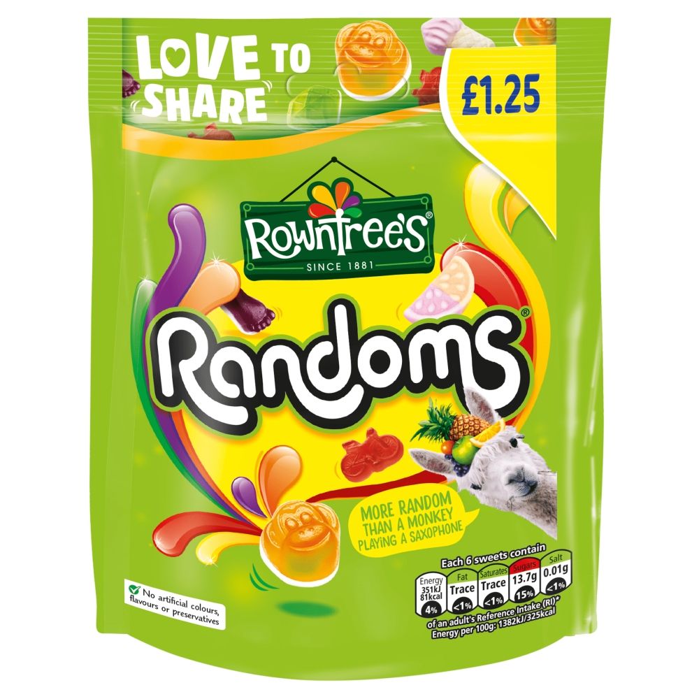 Picture of Rowntrees Randoms Pouch £1.25