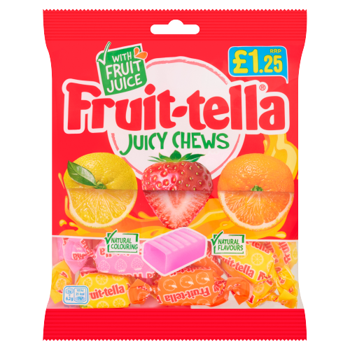 Picture of Fruit-tella Juicy Chews £1.25