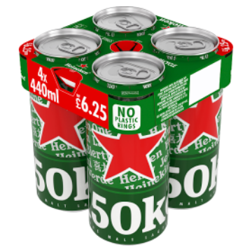 Picture of Heineken Cans PM £6.25