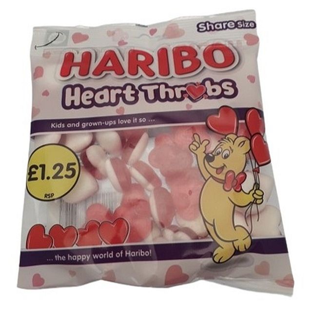 Picture of Haribo Heart Throbs PMP £1.25