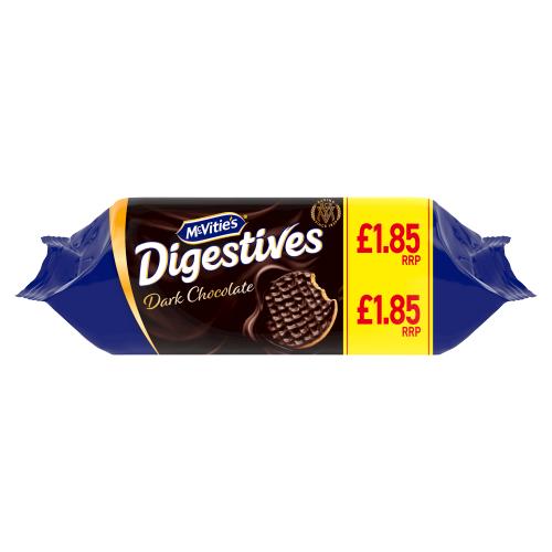 Picture of McV Digestives Dark Choc £1.85