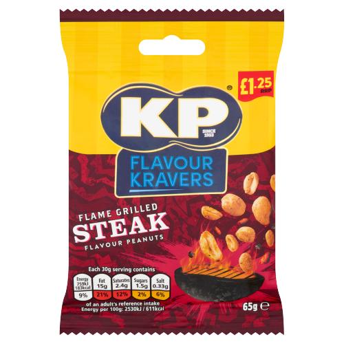 Picture of KP Peanuts Flame Grilled £1.25
