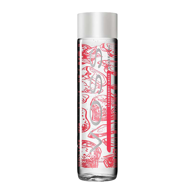 Picture of Voss Sparkling Strawberry Ginger 375ML