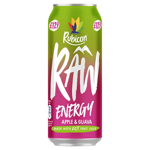 Picture of Rubicon Raw Energy Apple & Guava £1.29