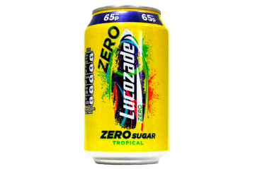 Picture of Lucozade Zero Tropical Can 65P