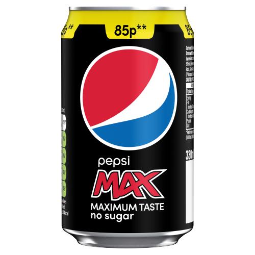 Picture of Pepsi Max Cans PMP 85P