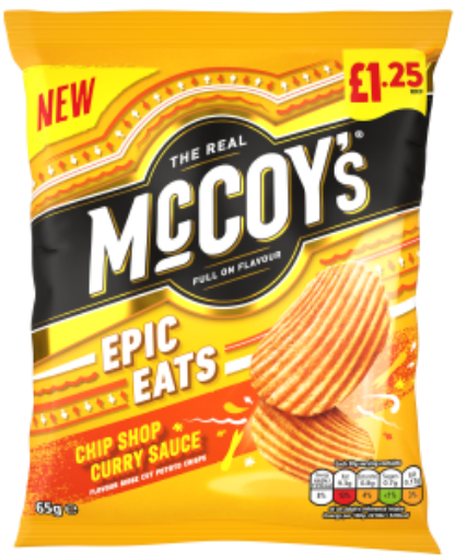 Picture of McCoys Epic Eats Chip Shop Curry Sauce £1.25