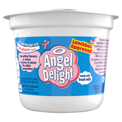 Picture of Angel Delight RTE Pots Strawberry 