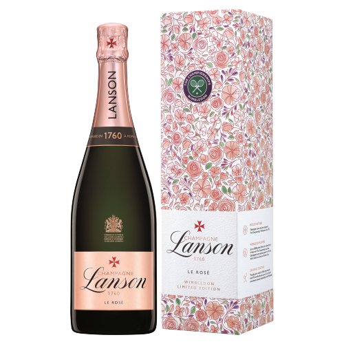 Picture of Lanson Le Rose Wimbledon Gift Box 2023, 75cl