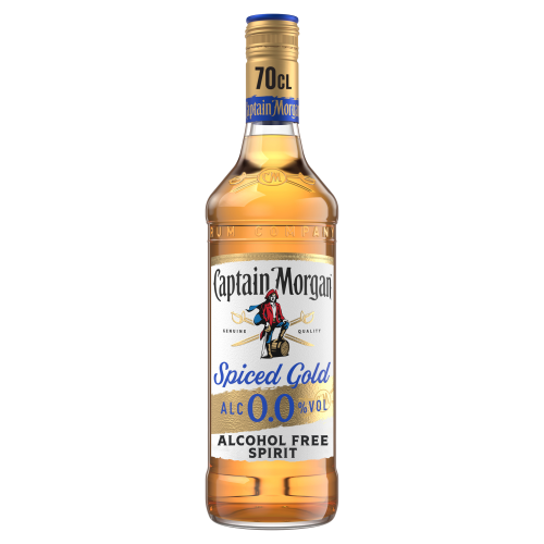 Picture of Captain Morgan Spiced Gold Rum 0.0% Alcohol free