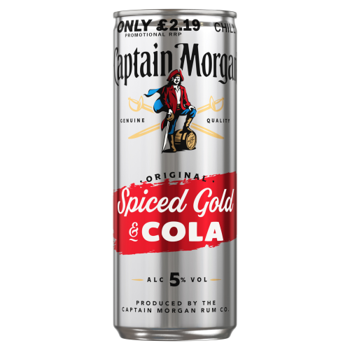 Picture of Captain Morgan Spiced Cola £2.19-BTC