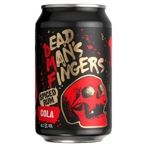 Picture of Dead Mans Fingers Spiced Rum with Cola-BTC