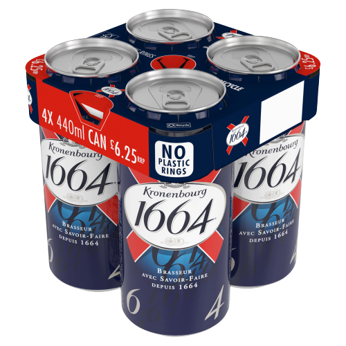 Picture of Kronenbourg 1664 Biere Cans 4.6% £6.25