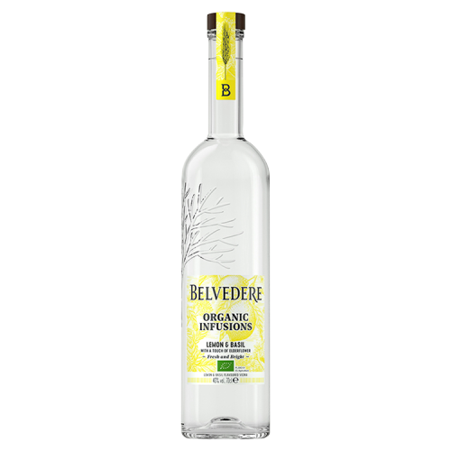 Picture of Belvedere Organic Infusions lemon & Basil