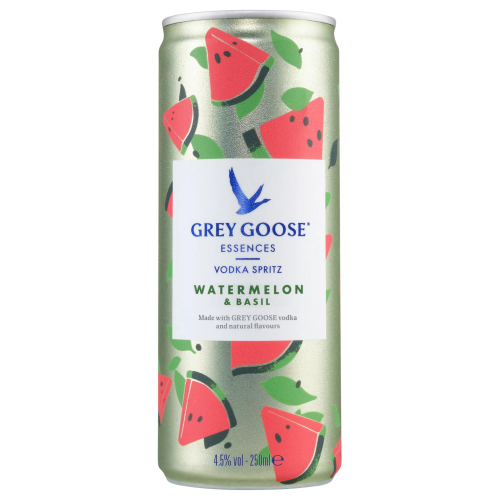 Picture of Grey Goose Essences Watermelon & Basil Vodka Can