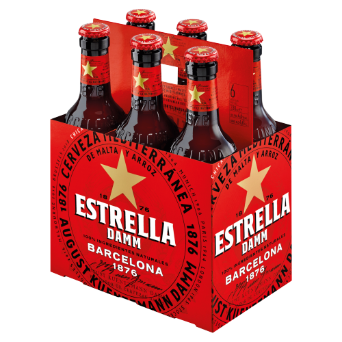 Picture of Estrella Damm 4x6 CANS 
