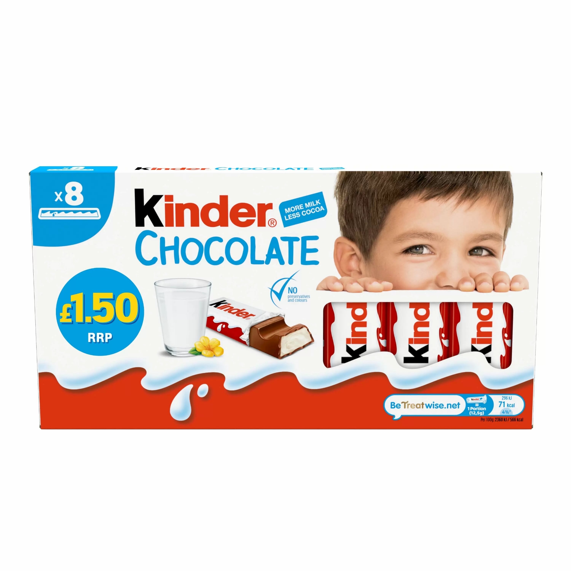 Picture of Kinder Chocolate T8 PMP £1.50