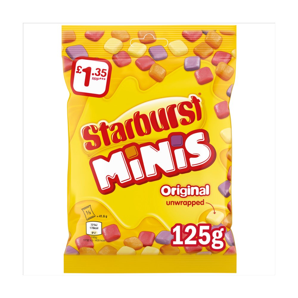 Picture of Starburst Mini's £1.35