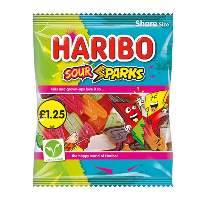 Picture of Haribo Sour Sparks PMP £1.25