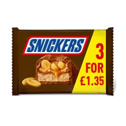 Picture of Snickers PMP £1.35 (3 Pack)