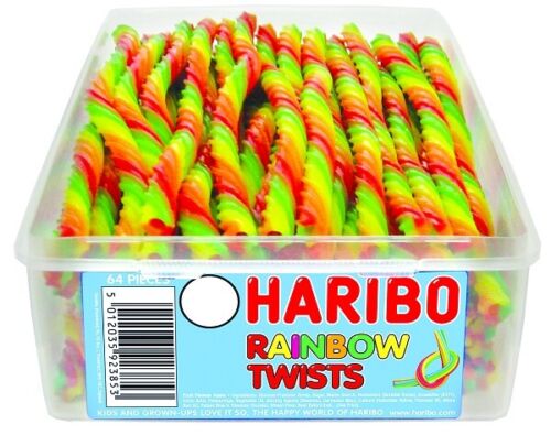 Picture of Haribo Rainbow Twists 10P