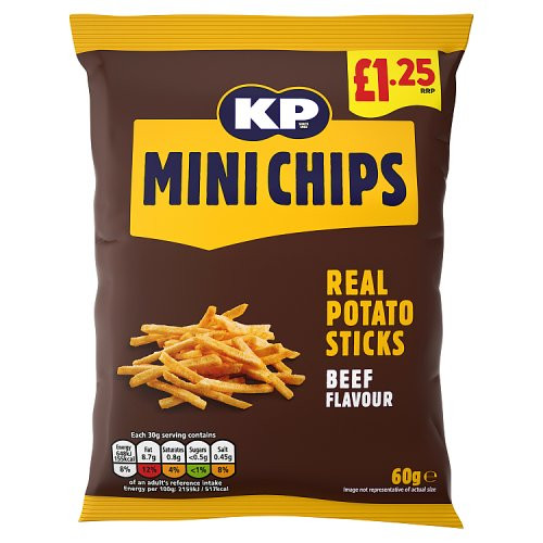 Picture of KP Minichips BBQ Beef PMP £1.25