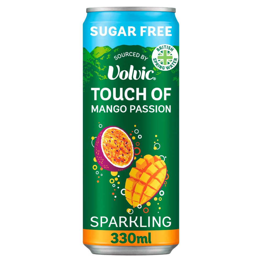Picture of Volvic TOF Mango & Passion Sparkling S/F CAN