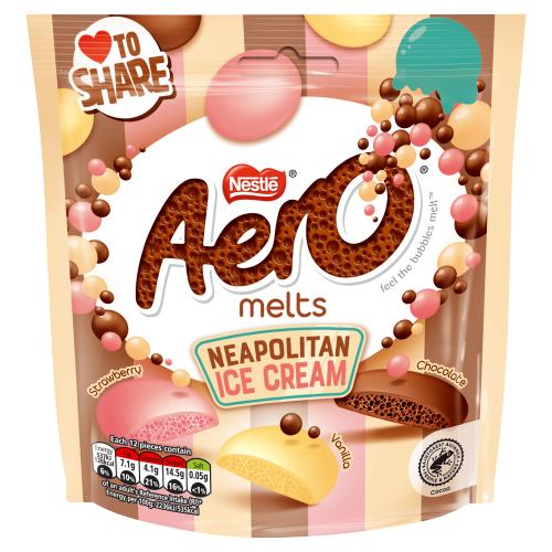 Picture of Aero Melts Neapolitan Ice Cream Pouch