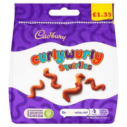 Picture of Cadbury Curly Wurly Swirl £1.35