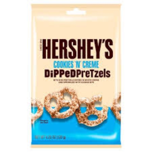 Millennium. Hershey's Cookies N Creme Dipped Pretzels