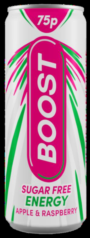 Picture of Boost Energy Sugar Free Apple & Raspberry 75p
