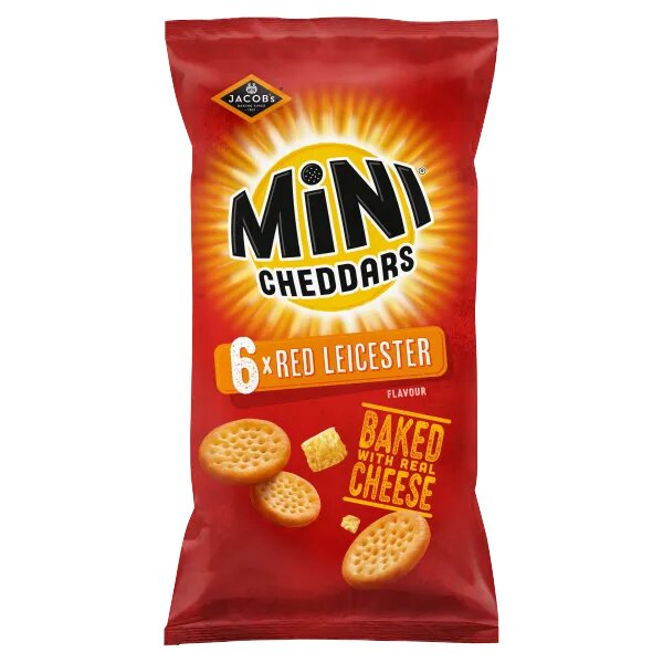 Picture of Mini Cheddars Red Leicester 6Pk