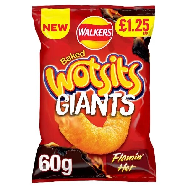 Picture of Wotsits Giants Flaming Hot £1.25