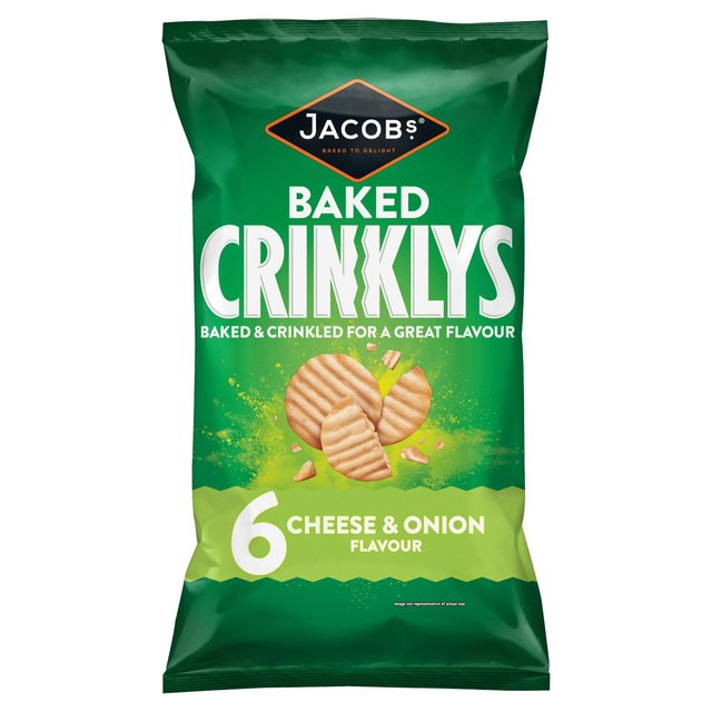 Picture of Crinklys Cheese & Onion 6pk 