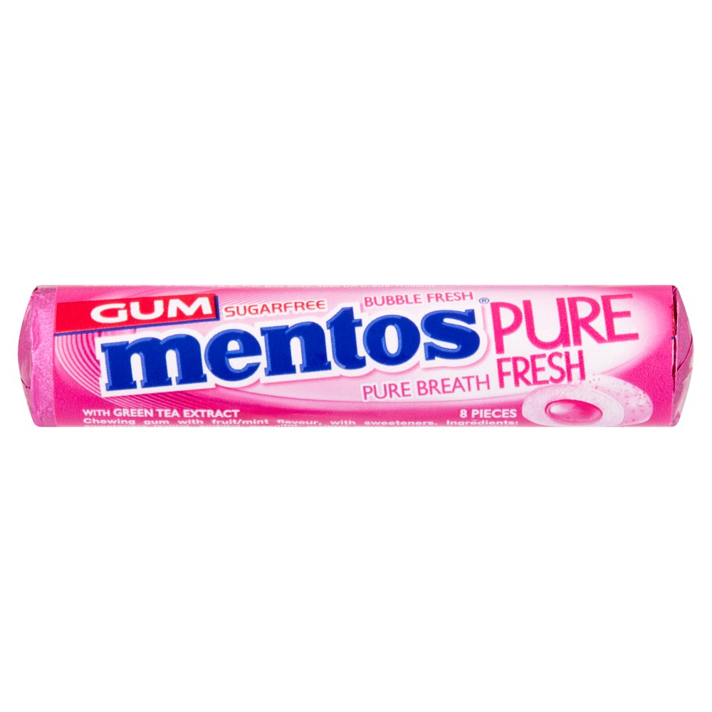 Picture of Mentos Gum Pure Fresh Roll Bubblefresh