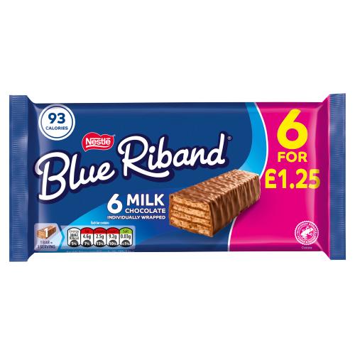 Picture of Nestle Blue Ribbond 6PK £1.25