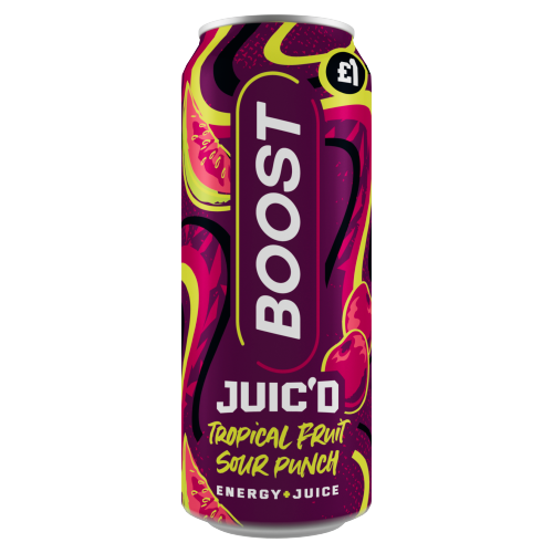 Picture of Boost Energy Juiced Tropical  £1