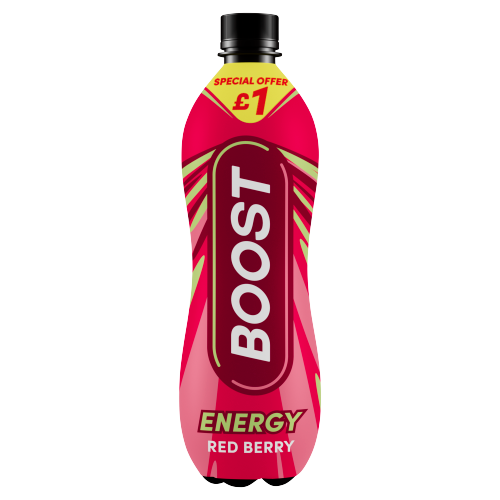 Picture of Boost Energy Red Berry £1 PET