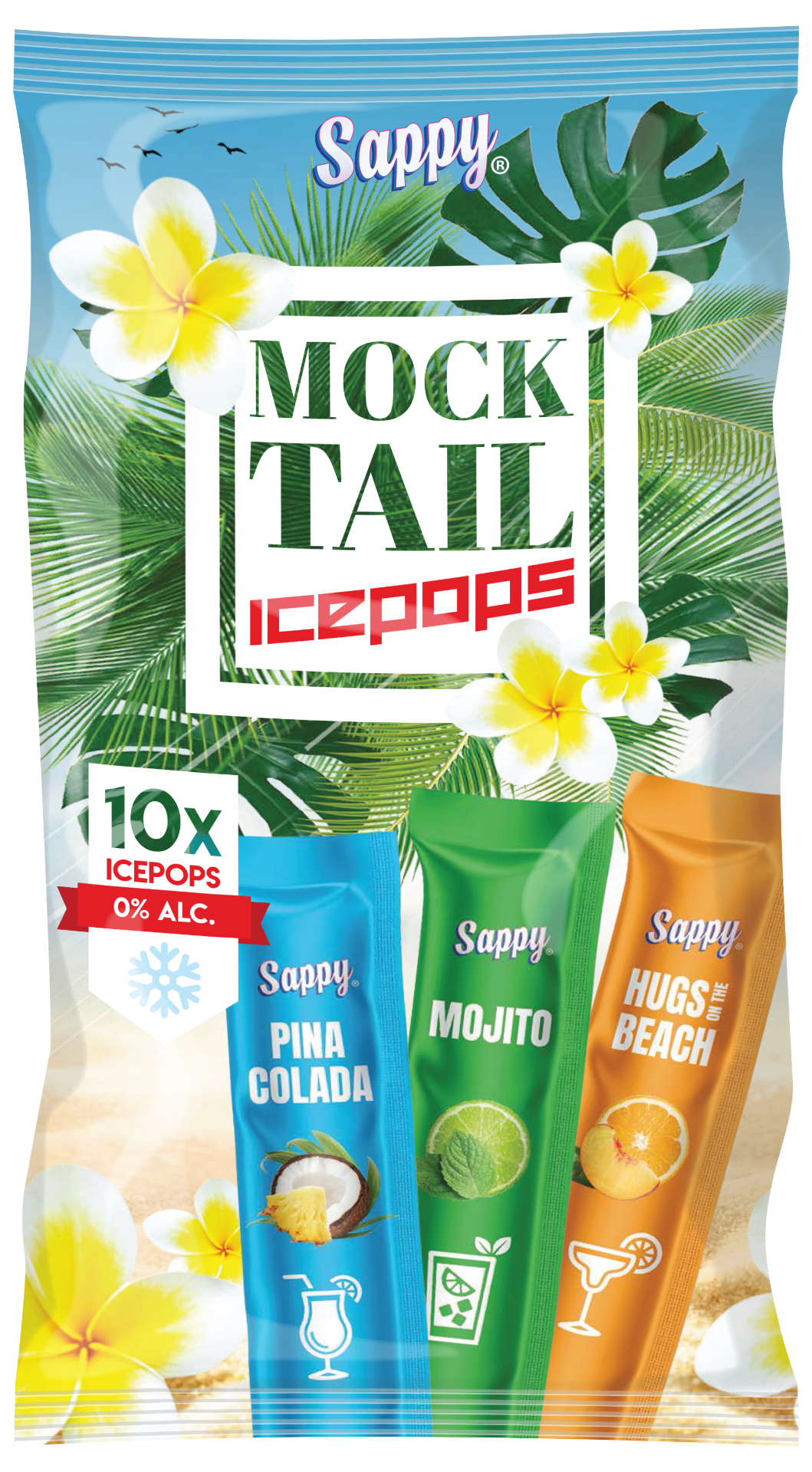 Picture of Snappy Mocktail Mix Ice Pops