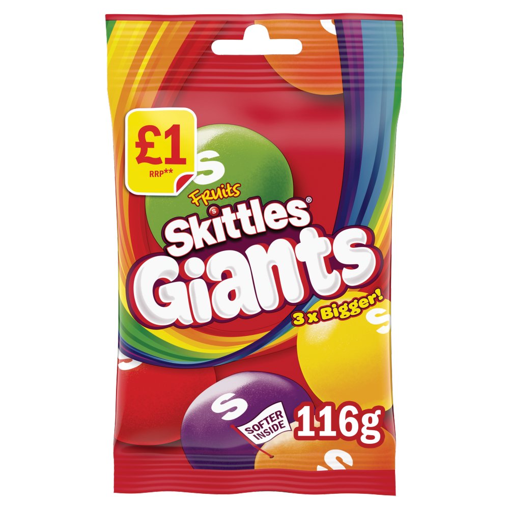 Picture of Skittles Giants Fruit £1