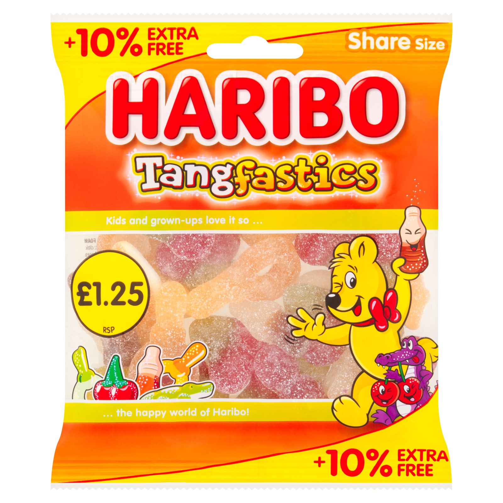 Picture of Haribo Tangfastics PMP £1.25 10% EF