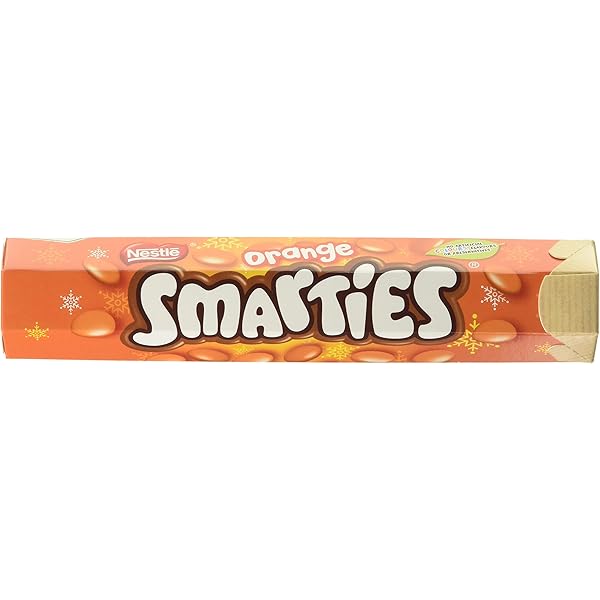 Picture of Smarties Orange Giant Hexatube 20X120Gm